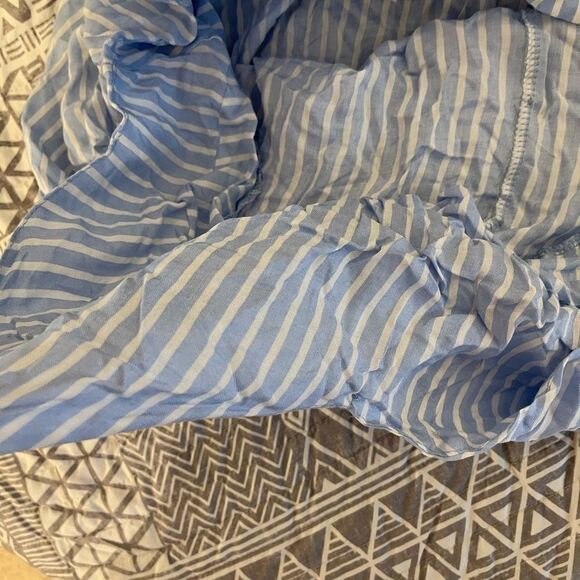 Plus Size Forever21 Blue Striped Tank Top 2X - Picture 5 of 5